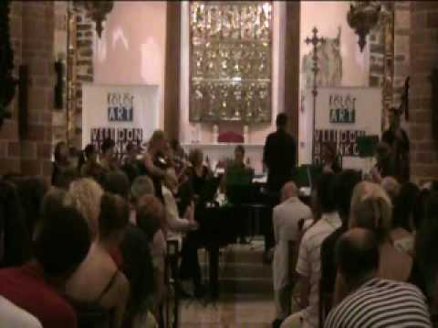 KotorArt 2009 : Mendelsonovih 200 : Ksenija Akejnikova, violina (Rusija) Vladimir Bočkarjov, klavir