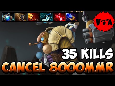 Dota 2 - CanceL 8000 MMR Plays Tinker vol #3 - Ranked Match