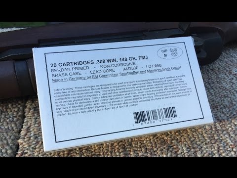 7.62x51mm, 148gr FMJ, German No Name (MEN) Surplus, Velocity Test
