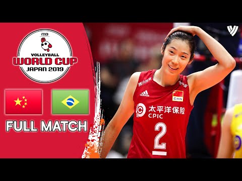 China 🆚 Brazil - Full Match | Women’s Volleyball World Cup 2019
