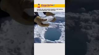 Este é o barulho quando se joga uma pedra em um buraco profundo! 😱😱