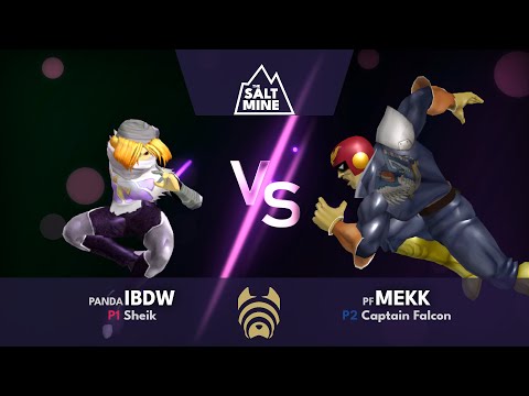 iBDW (Sheik) vs Mekk (Captain Falcon) – Losers Semi Finals | The Salt Mine #33