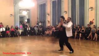 Juan Carlos Martinez y Nora Witanowsky at TimeforTango Festival 2014