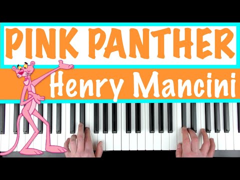 PINK PANTHER THEME Piano Tutorial Lesson
