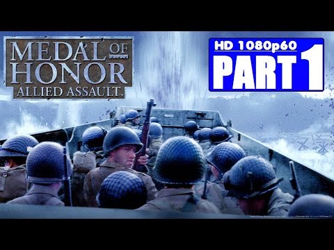 Medal Of Honor Allied Assault Gameplay Walkthrough Part 1