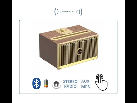 OneDer V6 - Bluetooth колонка СТЕРЕО, радио FM, с аккумулятором, для использования в помещении Артикул: OneDer V6