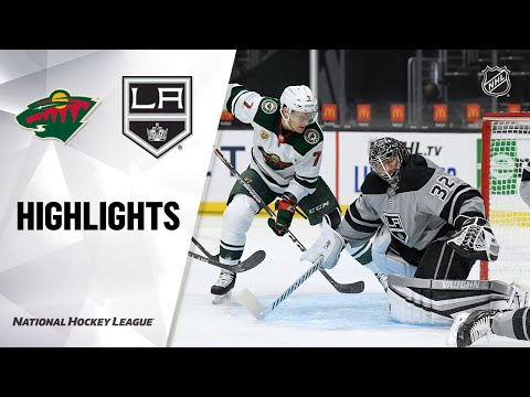 Wild @ Kings 1/16/21 | NHL Highlights