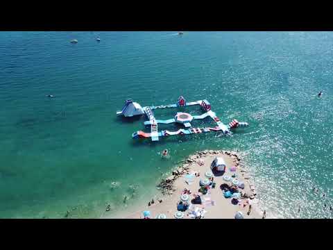 Pakostane, Croatia beach 2023 4k