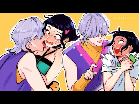 Too Close! 😱┃Zoey x Mystery (Zoeystery)┃Kpop Demon Hunter Comic Dub