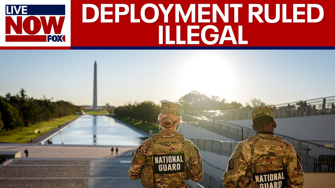 Judge rules Trump admin's National Guard deployment in DC illegal | LiveNOW from FOX