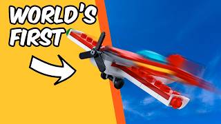 I built a FLYING LEGO PLANE (yes, really)