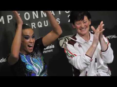 Búcsú a versenyzéstől - Hegyi Dóra sportaerobik