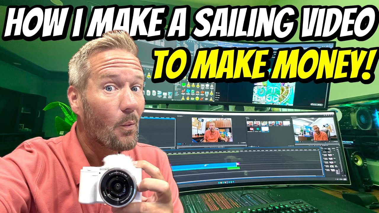 EASY YouTube HOW TO MAKE SAILING VIDEOS - Ep 339 - Lady K Sailing