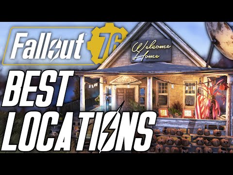 Top 5 CAMP Locations With Pre Existing Structures - Fallout 76
