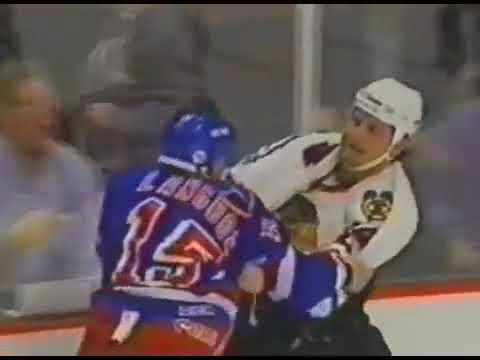 Darren Langdon vs Bob Probert Nov 16, 1995