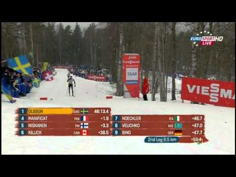 World Championship Falun 2015 Cross Country Skiing Relay Men 4 x 10 Km