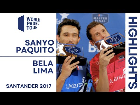 CRAZY END TO A CRAZY MATCH | Sanyo/Paquito VS Bela/Lima | Santander 2017 | Padel Flashback