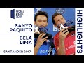 CRAZY END TO A CRAZY MATCH Sanyo Paquito VS Bela Lima Santander 2017 Padel Flashback