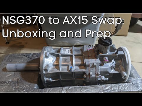 Jeep TJ NSG370 to AX15 Transmission Swap Part 1: Unboxing and Prep