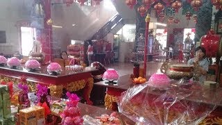 Sambut Imlek, Klenteng Xian Ma Makassar Mulai Berbenah