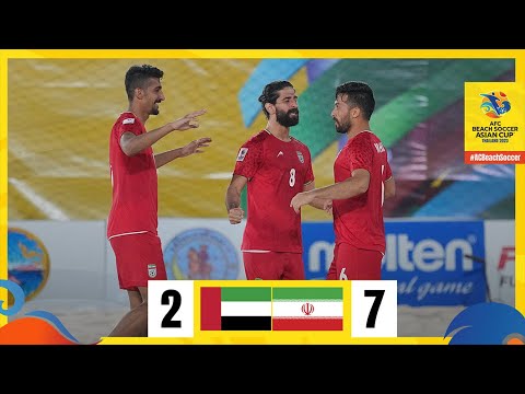 #ACBeachSoccer2023 - Full Match - Group B | United Arab Emirates vs Islamic Republic of Iran