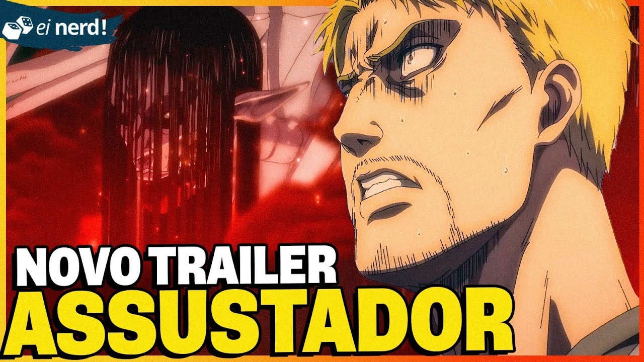 FIM DO MUNDO PELO ESTRONDO, EREN DESTRUINDO TUDO!! – Shingeki no Kyojin Final Season