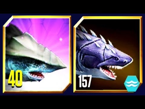 MEGARCHELON vs LEVEL 157 MEGALODON (JURASSIC WORLD)