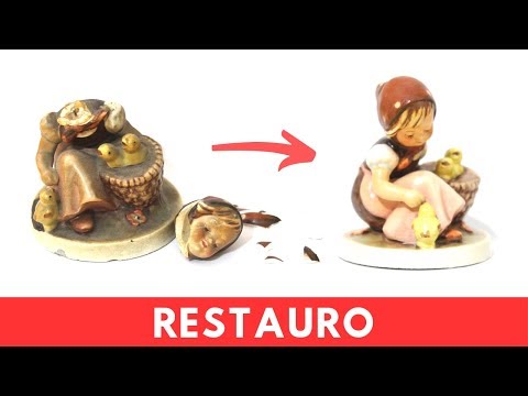 Riporto al suo splendore una Ceramica Antica Rotta 😍 #restauro