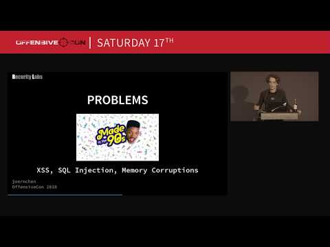 OffensiveCon18 - Jörn Schneeweisz - Surprise Rant