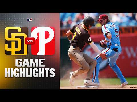필라델피아 VS 샌디에이고 6:4 MLB 스포츠하이라이트