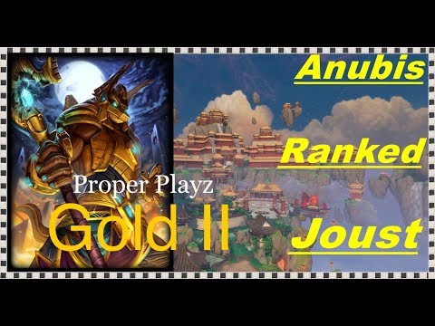 "New favorite smite god?" Anubis ranked joust gold II (damage build)