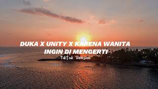 Download lagu DUKA X UNITY X KARENA WANITA INGIN DI MENGERTI | ACF Lyrics (Tiktok Version) mp3