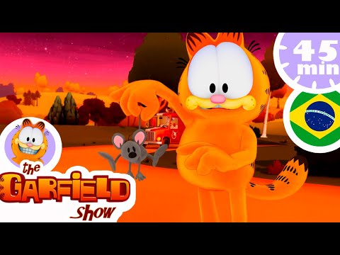 🐭 Garfield é amigo dos ratos 🐭