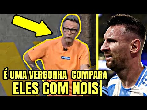 CRAQUE NETO SE RENDE A SELEÇÃO ARGENTINA APÓS A CONQUISTA DA COPA AMÉRICA!