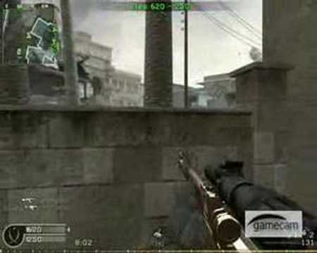 Call of Duty 4: Gamalahalaff! The nade movie