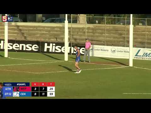 Rd 5 Hostplus SANFL Snapshot - West's Liam Delahunty smothers & snaps