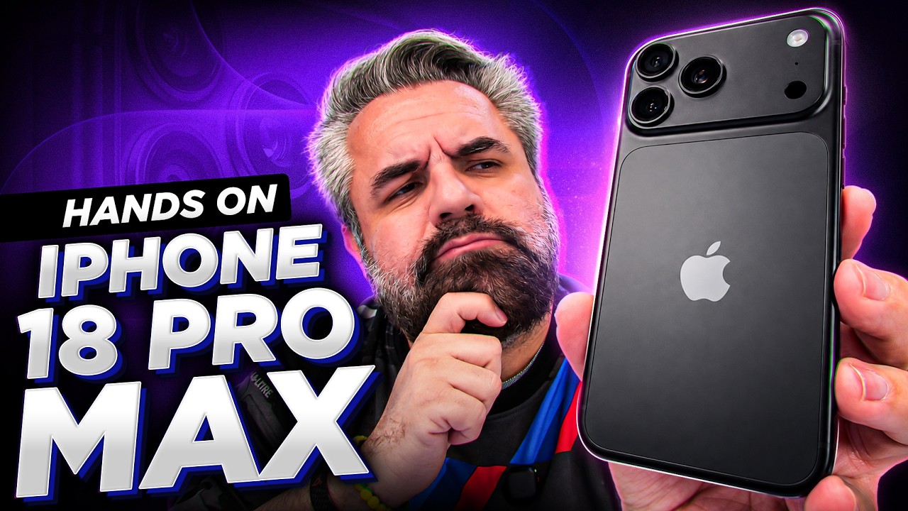 Miniatura da avaliação em vídeo de Smartphone Apple iPhone 18 Pro 512 GB Preto
