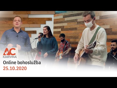 Online bohoslužba 25.10.2020