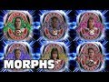 Mighty Morphin All Ranger Morphs Power Rangers Official