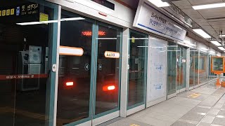 다대포해수욕장행1호선신차 41편성 부산역 열차 발차 (2025.06.07)