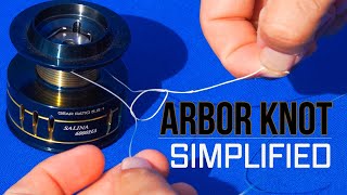 How to Connect Fishing Line to a Reel with an Arbor Knot