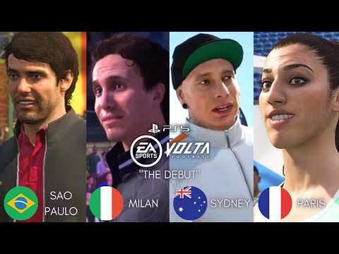EA SPORTS FIFA 21 VOLTA PS5™ Gameplay PART 1/2 - THE DEBUT (Sao Paulo, Milan, Sydney, Paris)