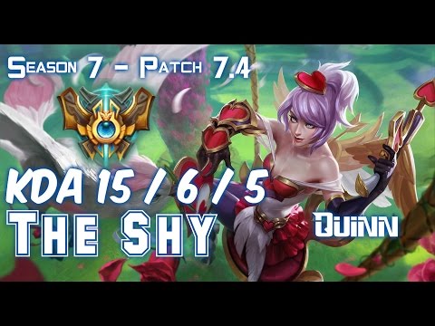 The Shy QUINN vs RUMBLE Top - Patch 7.4 KR Ranked