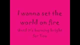 Britt Nicole - Set the World on Fire Lyrics