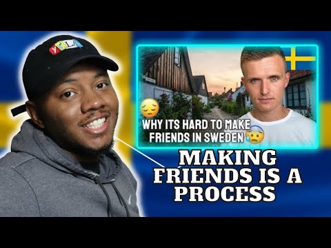 Why Its Hard To Make FRIENDS In Sweden - Just a Brit Abroad | AMERICAN REACTS