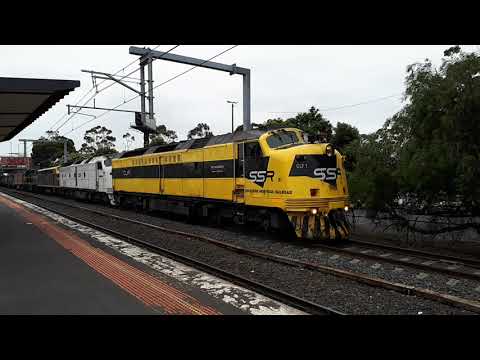 SSR Grain Train through Albion 4/1/2023