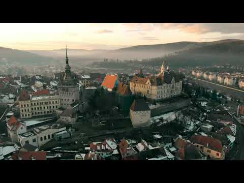Discover Sighisoara Romania | Drone view