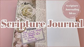 SCRIPTURE JOURNAL | SCRIPTURE JOURNALING IDEAS IN A SOFT THEME