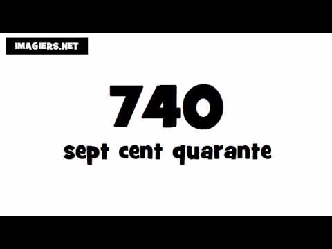 How to say 740 in French
