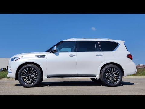 External Review Video VTl-nxX6qVE for Infiniti QX80 (Z62) facelift SUV (2017)